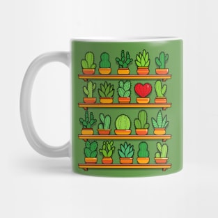 Love Yourself Cactus Heart Mug